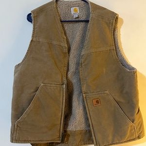 Carhardtt Men's Sherpa-Lined Vest